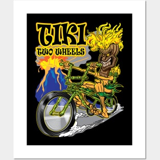 Tiki Two Wheels Posters and Art